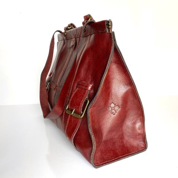 Patricia Nash 'Trento' Satchel Leather Bag Purse - Picture 3 of 12